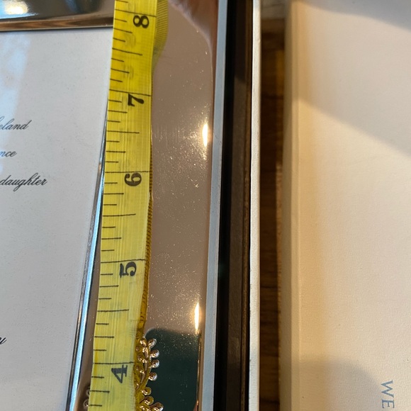 Vera Wang x Wedgewood silver-plated double 9" x 13" - Picture 2 of 8